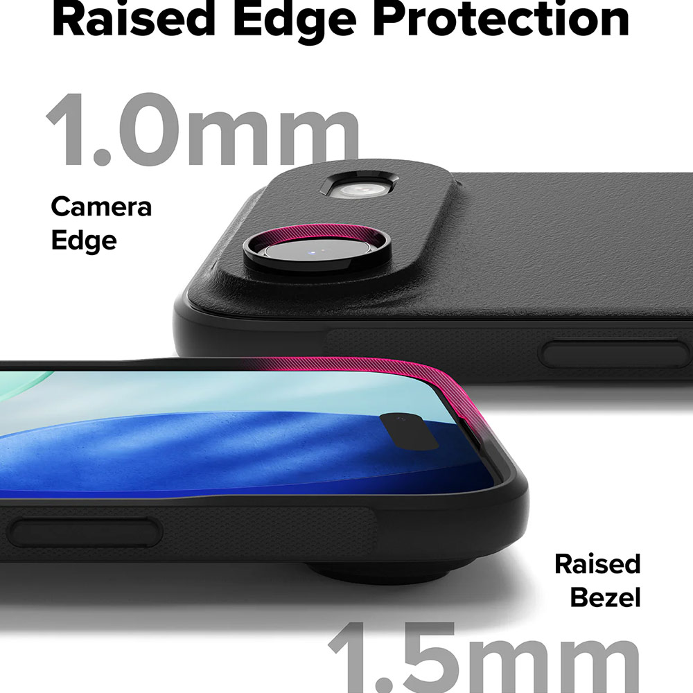 Picture of Apple iPhone Air 6.5 Case | Ringke Onyx Magnetic TPU Anti Finger Print Anti Slip Drop Protection Case for iPhone Air 6.5 (Black)