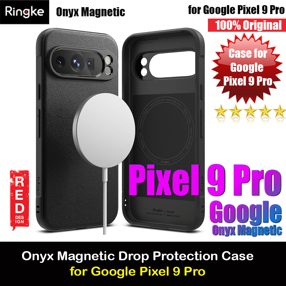 Picture of Ringke Onyx Magnetic Charging Compatible Drop Protection Case for Google Pixel 9 Pro (Black) Google Pixel 9	 Pro- Google Pixel 9	 Pro Cases, Google Pixel 9	 Pro Covers, iPad Cases and a wide selection of Google Pixel 9	 Pro Accessories in Malaysia, Sabah, Sarawak and Singapore 