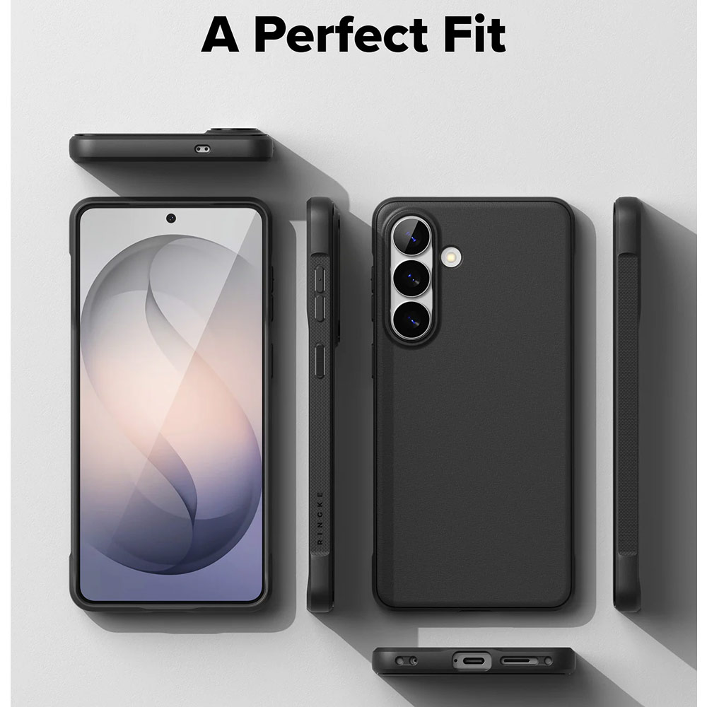 Picture of Samsung Galaxy S26 Case | Ringke Onyx Magnetic Slim TPU Protection Case for Samsung Galaxy S26 (Black)