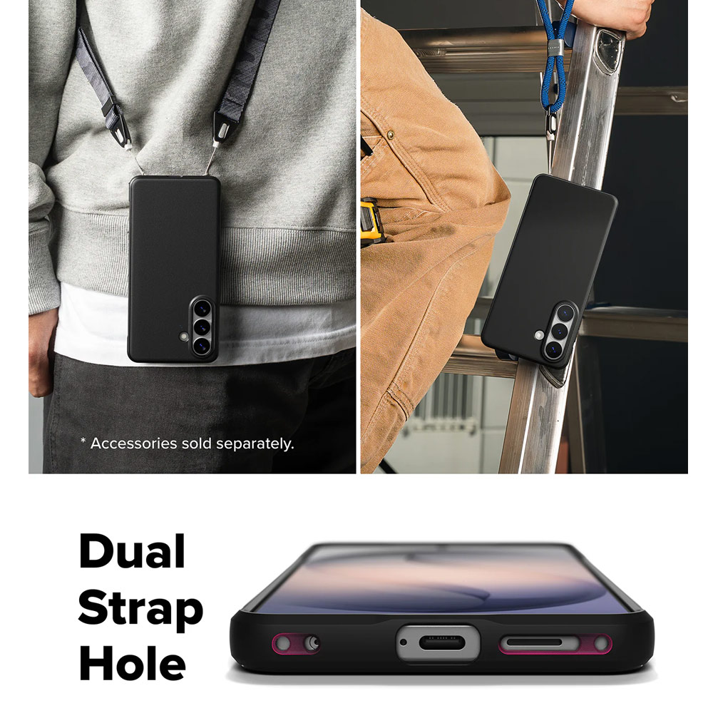 Picture of Samsung Galaxy S26 Case | Ringke Onyx Magnetic Slim TPU Protection Case for Samsung Galaxy S26 (Black)