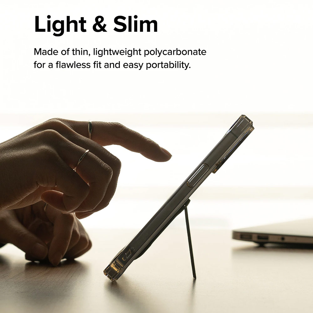 Picture of Ringke Outstanding Mini Universal Kickstand Stick On Phone Stand for Smartphone (Light Gray)