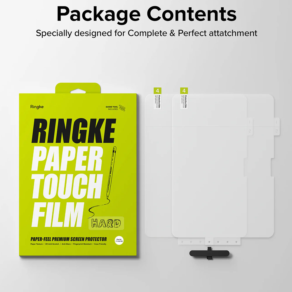 Picture of Apple iPad Air 11 M2 2024 Screen Protector | Ringke Hard Film Screen Protector for iPad Air 11 M2 2024 (2pcs)