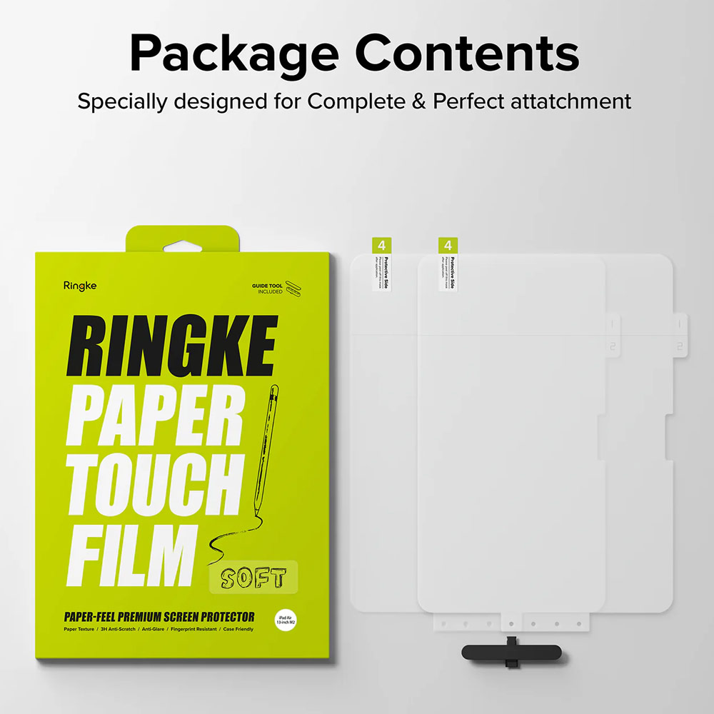 Picture of Apple iPad Air 13  M2 2024 Screen Protector | Ringke Soft Film Screen Protector  for iPad Air 13 M2 2024 (2pcs)