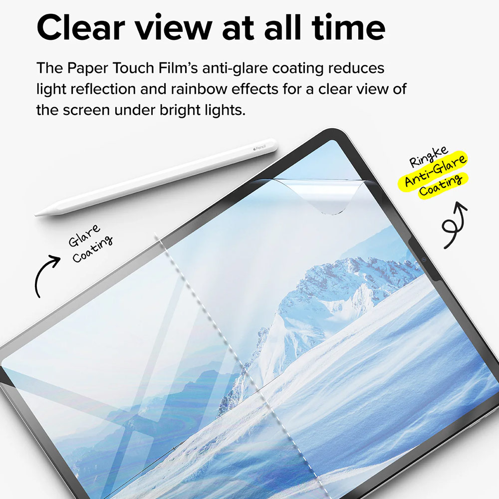 Picture of Apple iPad Pro 11 M4 2024 Screen Protector | Ringke Hard Film Screen Protector  for iPad Pro 11 M4 2024 (2pcs)