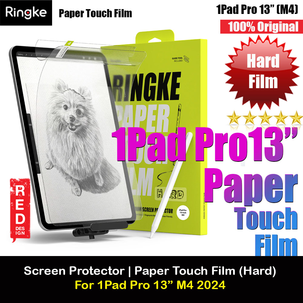 Picture of Ringke Hard Film Screen Protector  for iPad Pro 13 M4 2024 (2pcs) Apple iPad Pro 13 M4 2024- Apple iPad Pro 13 M4 2024 Cases, Apple iPad Pro 13 M4 2024 Covers, iPad Cases and a wide selection of Apple iPad Pro 13 M4 2024 Accessories in Malaysia, Sabah, Sarawak and Singapore 