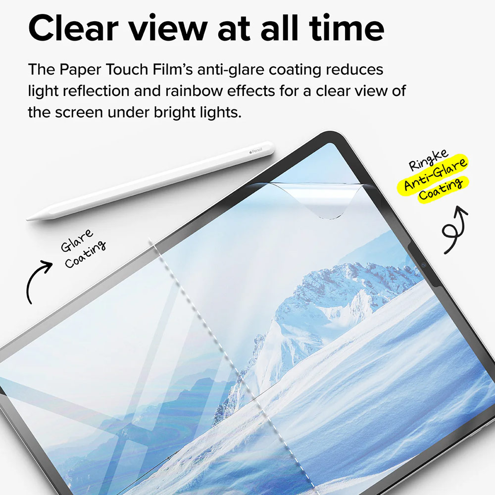 Picture of Apple iPad Pro 13 M4 2024 Screen Protector | Ringke Soft Film Screen Protector  for iPad Pro 13 M4 2024 (2pcs)