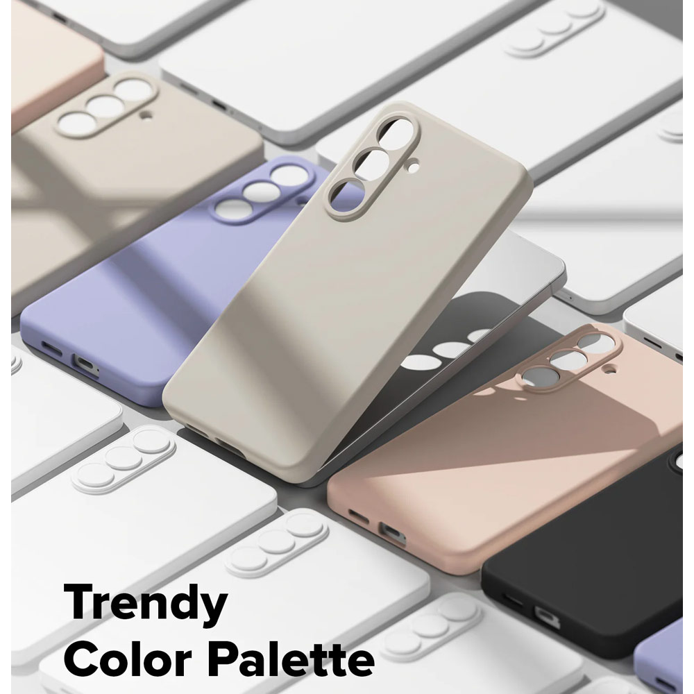 Picture of Samsung Galaxy S26 Plus Case | Ringke Silicone Magnetic Soft Protection Case for Samsung Galaxy S26 Plus (Black)