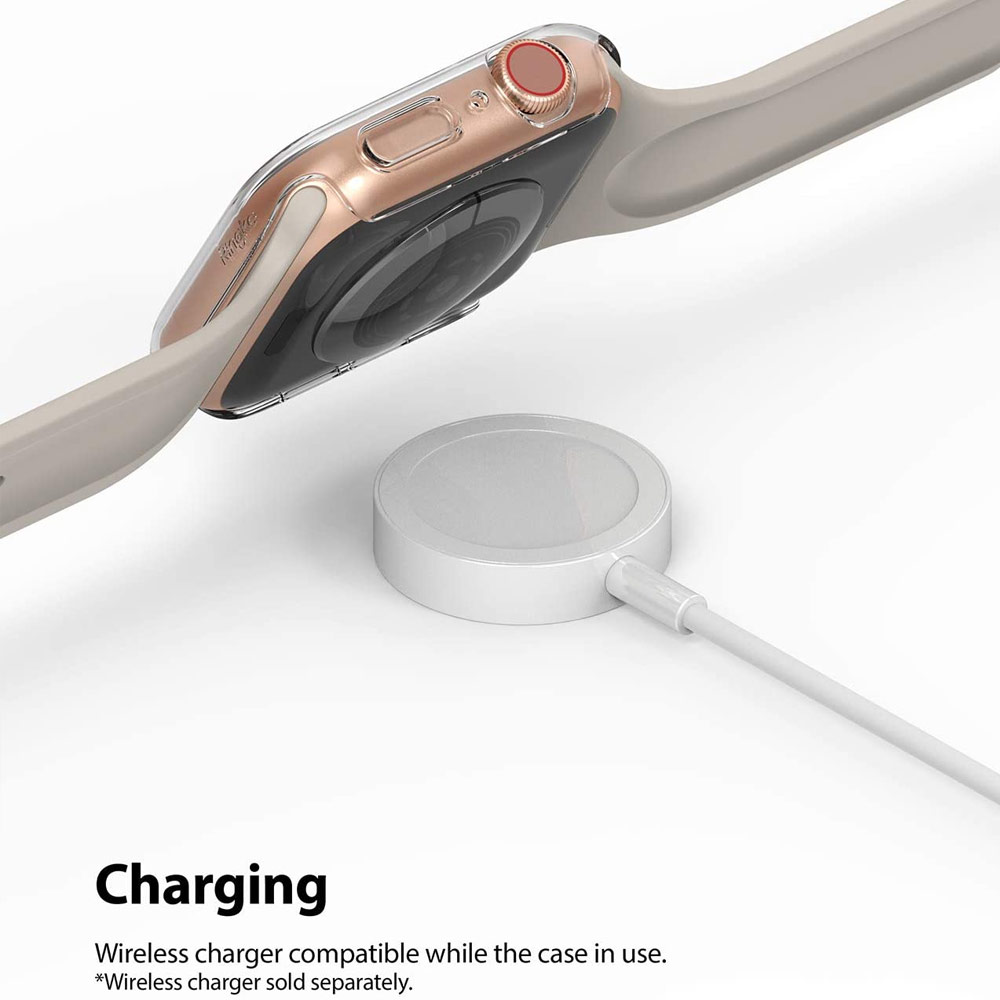 Picture of Apple Watch 44mm Case | Ringke Slim Perfect Fit Case for Apple Watch Series 4 5 6 SE 44mm  (2 PACK with Clear)