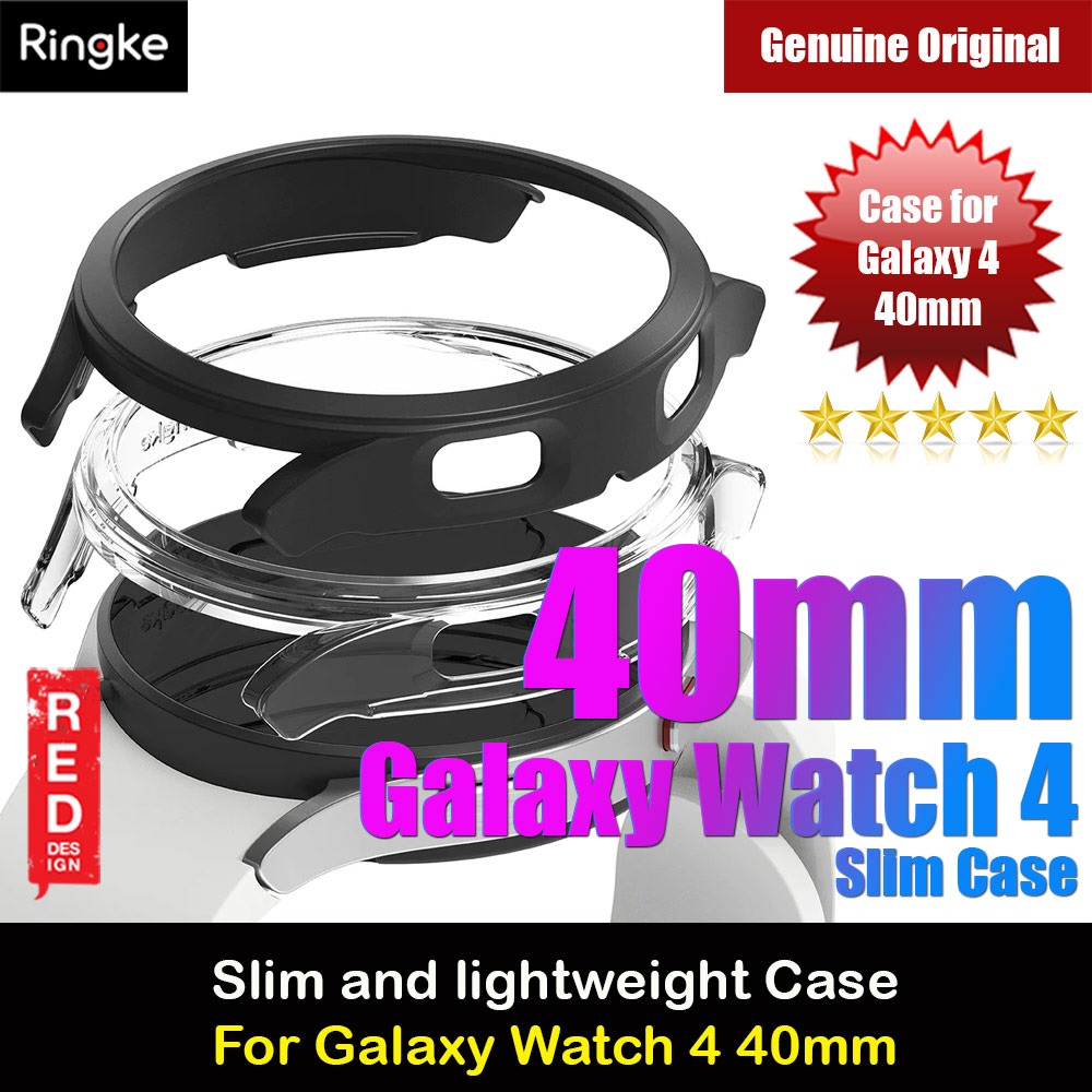 Picture of Ringke Slim and lightweight Durable Case for Galaxy Watch 4 40mm Case (Clear and Black) Samsung Galaxy Watch 4 40mm- Samsung Galaxy Watch 4 40mm Cases, Samsung Galaxy Watch 4 40mm Covers, iPad Cases and a wide selection of Samsung Galaxy Watch 4 40mm Accessories in Malaysia, Sabah, Sarawak and Singapore 