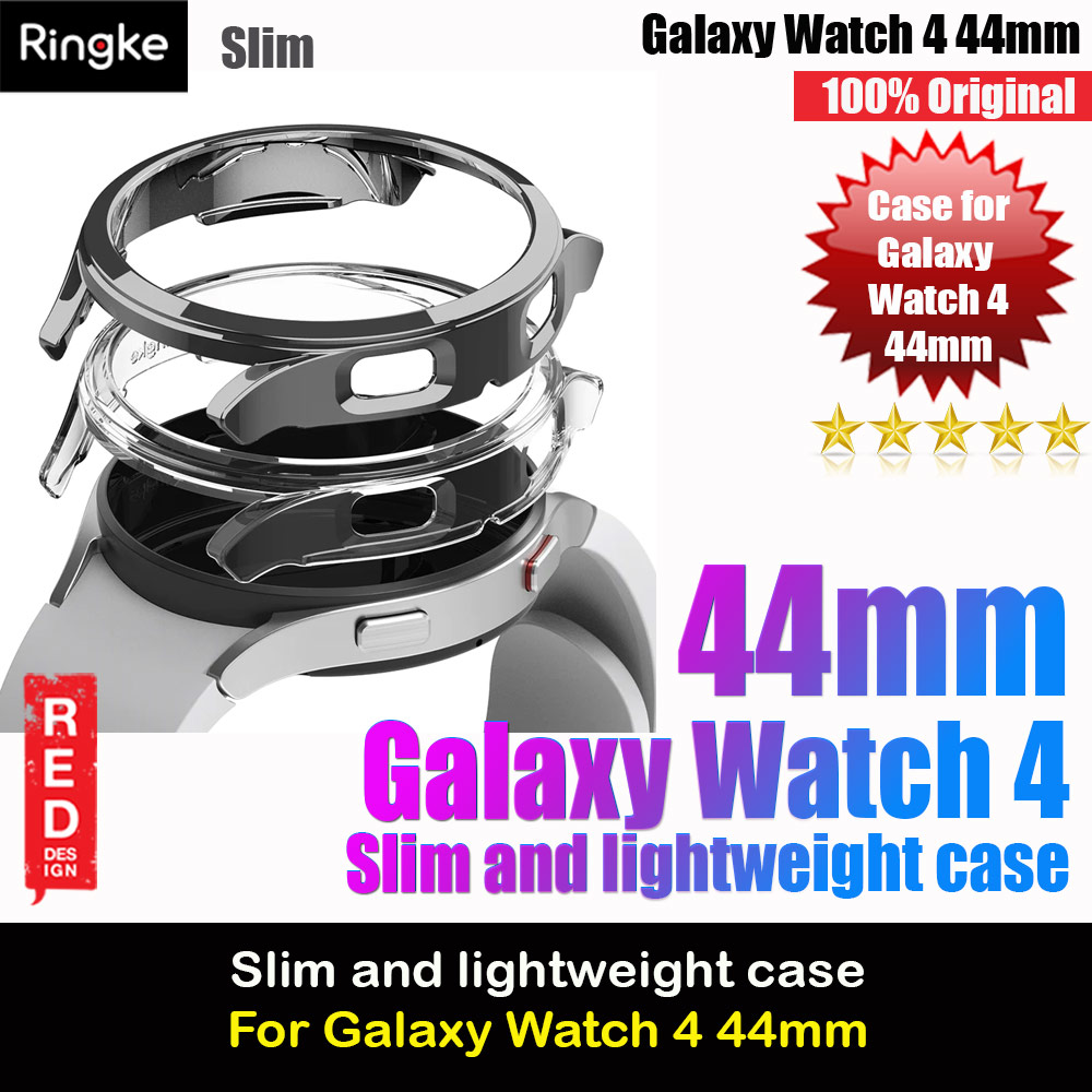 Picture of Ringke Slim and lightweight Durable Case for Galaxy Watch 4 44mm Case (Clear and Dark Chrome) Samsung Galaxy Watch 4 44mm- Samsung Galaxy Watch 4 44mm Cases, Samsung Galaxy Watch 4 44mm Covers, iPad Cases and a wide selection of Samsung Galaxy Watch 4 44mm Accessories in Malaysia, Sabah, Sarawak and Singapore 