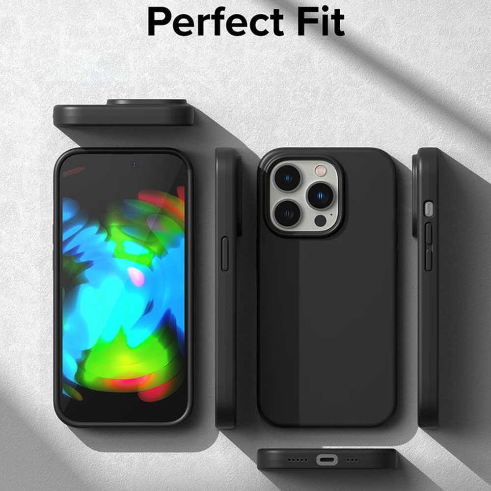 Picture of Apple iPhone 14 Pro 6.1 Case | Ringke Soft Liquid Silicone Protection Case for iPhone 14 Pro 6.1 (Lavender)