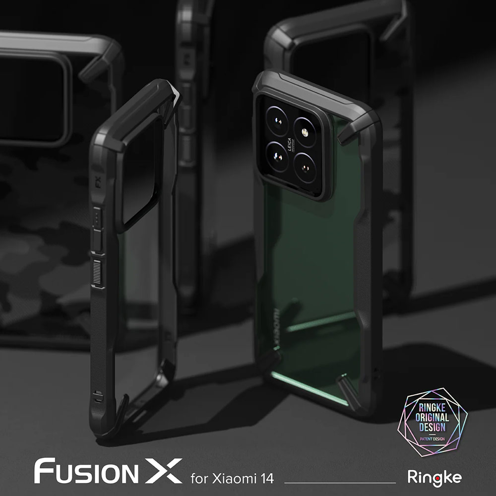 Picture of Xiaomi 14 Case | Ringke Fusion X Drop Protection Case for Xiaomi 14 (Black)