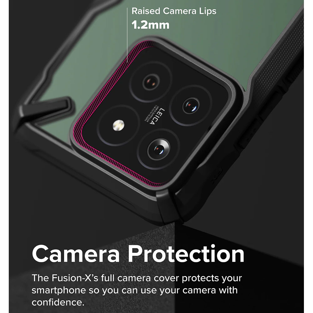 Picture of Xiaomi 14 Case | Ringke Fusion X Drop Protection Case for Xiaomi 14 (Black)