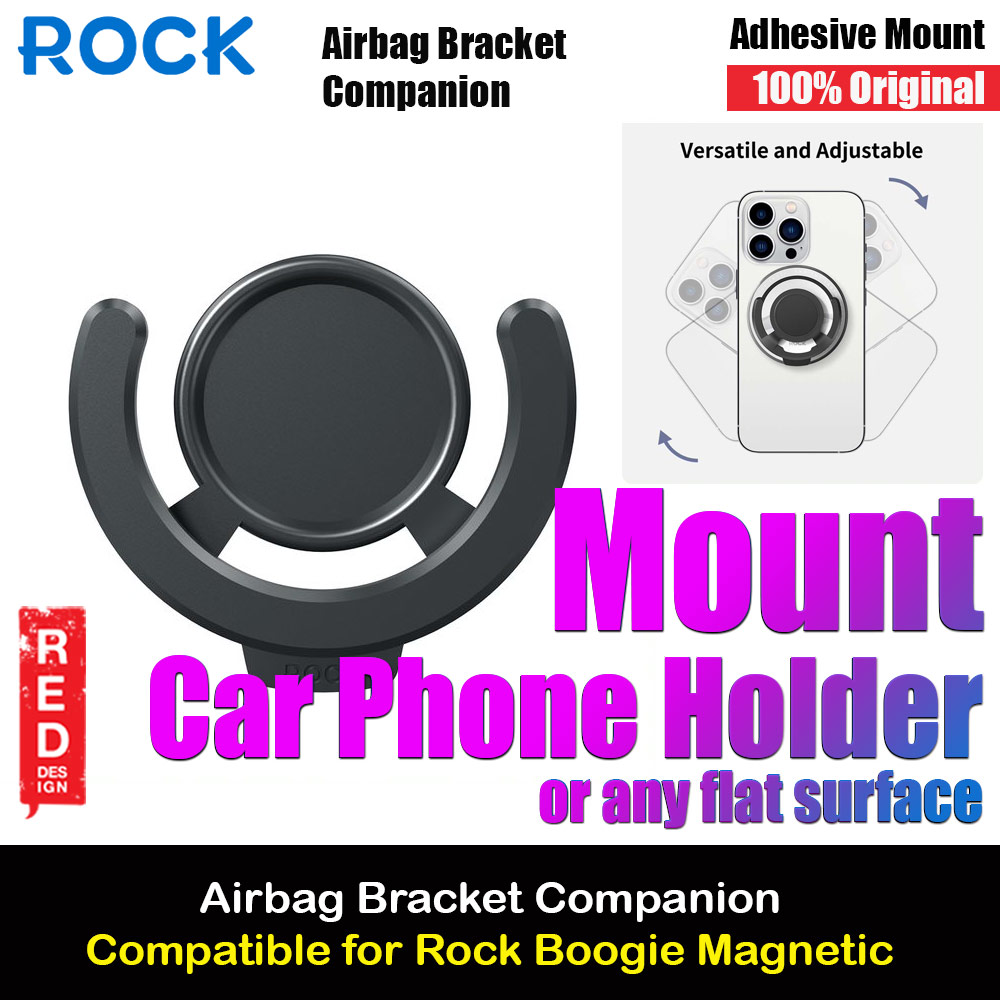 Picture of Rock Boogie Companion Adhesive Car Mount Wall Mount Phone Holder on Flat Surface for Boogie Magnetic (Black) Red Design- Red Design Cases, Red Design Covers, iPad Cases and a wide selection of Red Design Accessories in Malaysia, Sabah, Sarawak and Singapore 