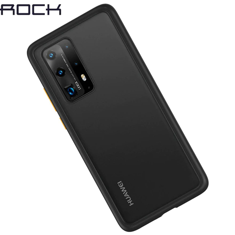 Picture of Huawei P40 Case | Rock Guard Pro Series Drop Protection Case for Huawei P40 (Matte Black)