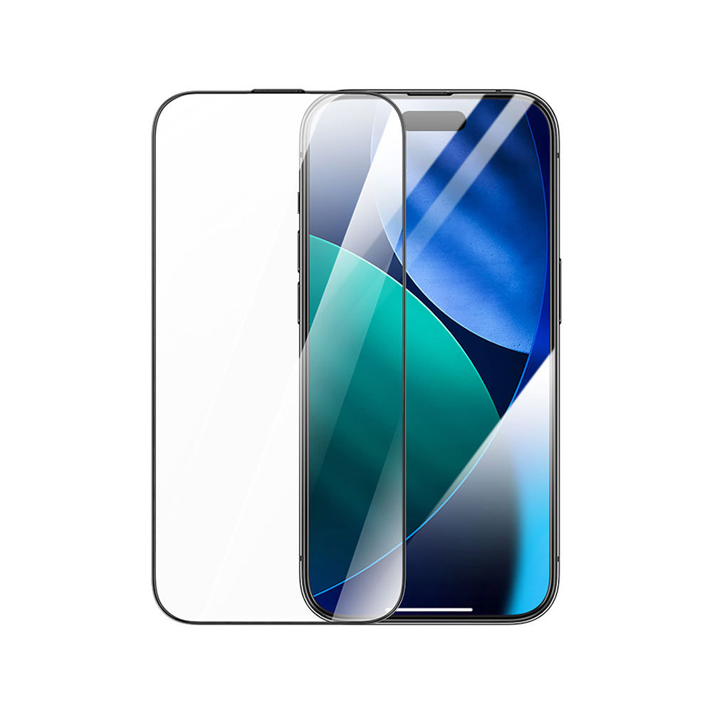 Picture of Apple iPhone 17 Pro Max 6.9 | Rock Clear HD Full Coverage Tempered Glass for iPhone 17 Pro Max 6.9 (Clear)