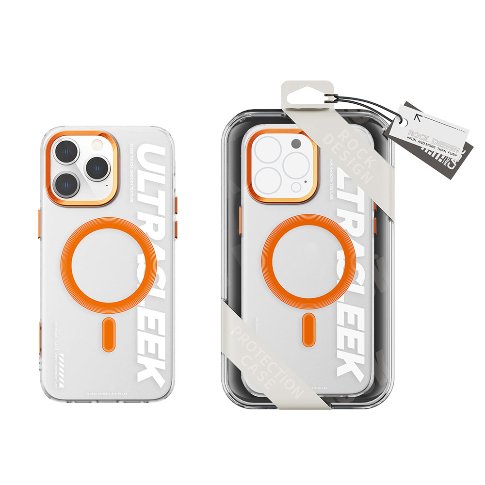 Picture of Apple iPhone 15 Pro Max 6.7 Case | Rock Inshare Artistic Young Stylish Color Magnetic Drop Protection Case for iPhone 15 Pro Max 6.7 (Blue)