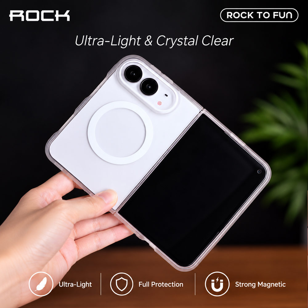 Picture of Apple iPhone Duo Case | ROCK Inshare Crystal Clear Magnetic Case for iPhone Duo - Clear