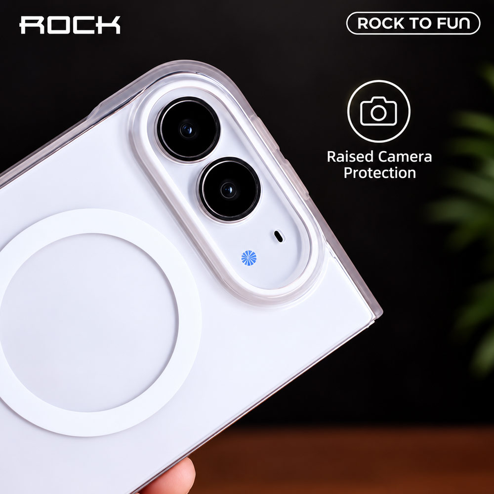 Picture of Apple iPhone Duo Case | ROCK Inshare Crystal Clear Magnetic Case for iPhone Duo - Clear