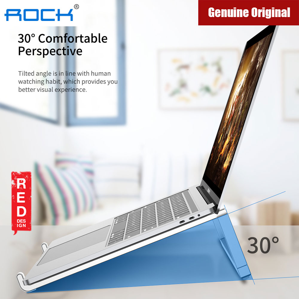 Picture of Rock Foldable Portable Table Laptop Stand 230gram lightweight (Black)