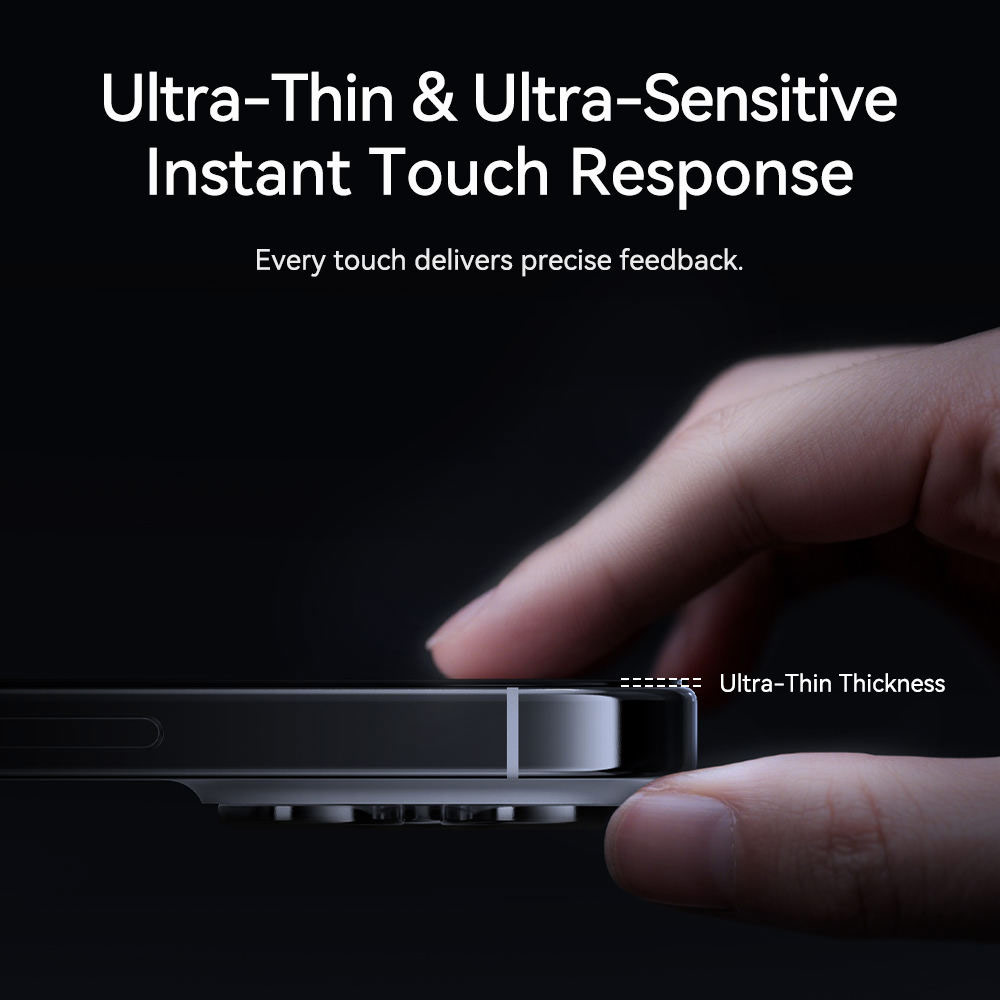 Picture of Apple iPhone 17 6.3  | Rock Anti Peep HD Full Coverage Tempered Glass for iPhone 17 Pro | 17 6.3 (Privacy)