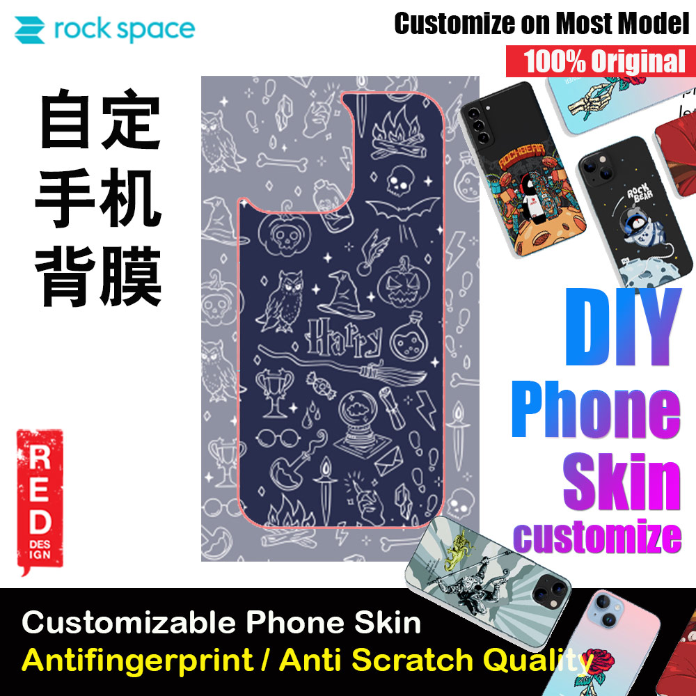 Picture of Rock Space DIY 自定 定制 设计 手机背膜 贴纸 DIY Customize High Quality Print Phone Skin Sticker for Multiple Phone Model with Multiple Photo Images Gallery or with Own Phone Text (Pattern Archaeology) Red Design- Red Design Cases, Red Design Covers, iPad Cases and a wide selection of Red Design Accessories in Malaysia, Sabah, Sarawak and Singapore 