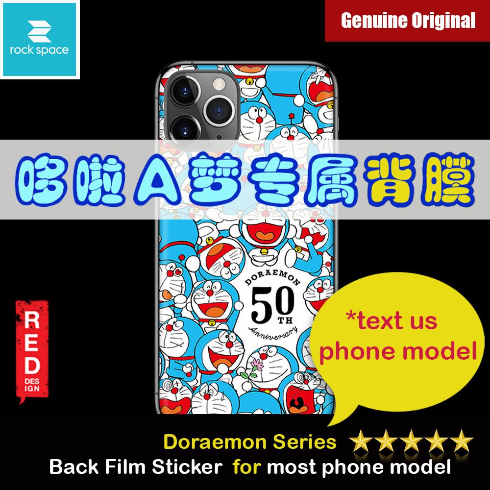 Picture of Rock Space Custom Made for All Phone Model Doraemon Series Back Film Protector Sticker for Any Phone Model (Doraemon 009) Apple iPhone 11 6.1- Apple iPhone 11 6.1 Cases, Apple iPhone 11 6.1 Covers, iPad Cases and a wide selection of Apple iPhone 11 6.1 Accessories in Malaysia, Sabah, Sarawak and Singapore 