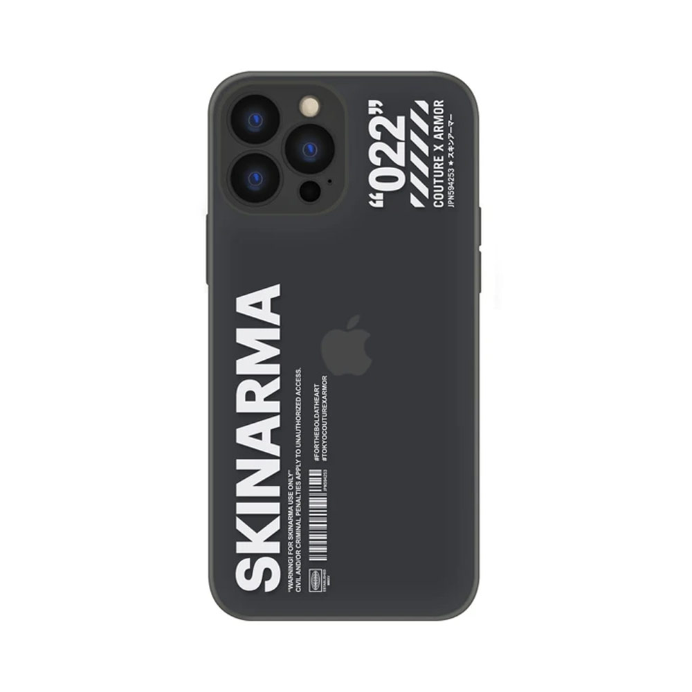 Picture of Apple iPhone 13 Pro 6.1 Case | Skinarma HADAKA X22 Series 0.6mm Ultra Thin Case for Apple iPhone 13 Pro 6.1 (Smoke)