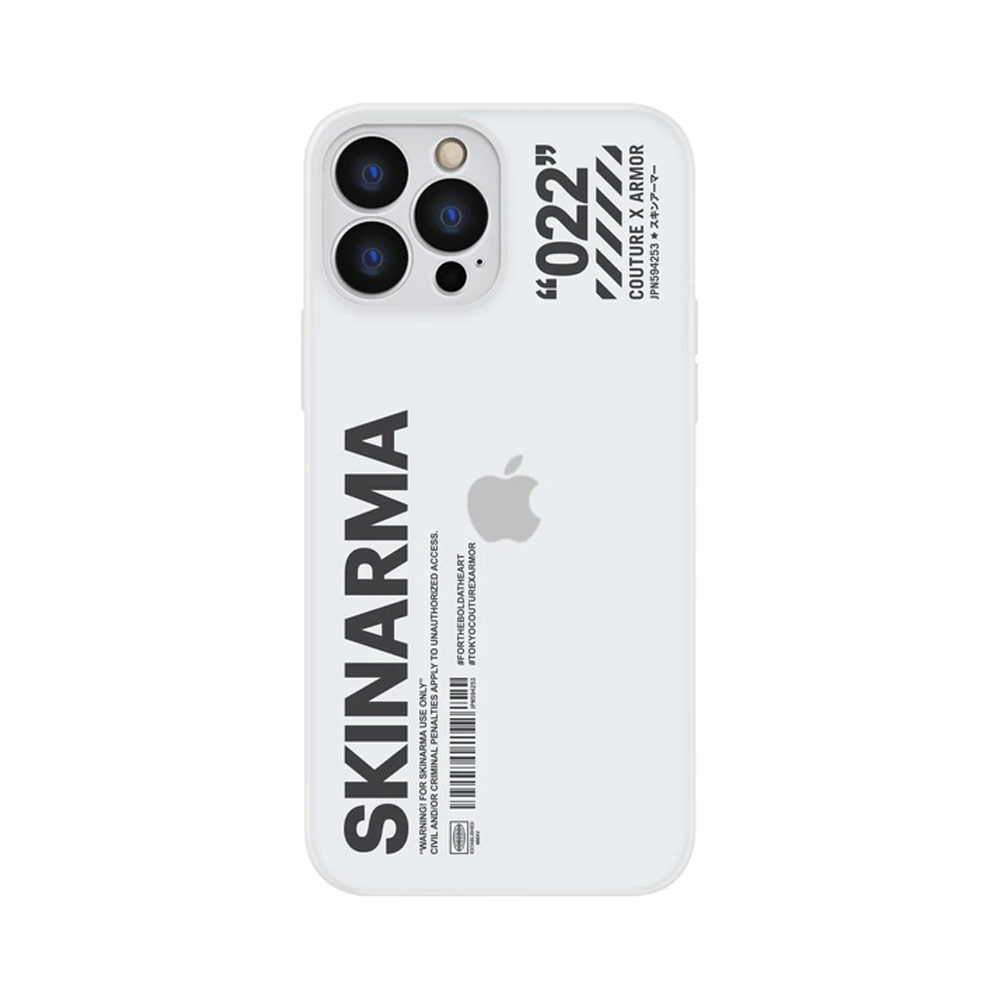 Picture of Apple iPhone 13 Pro 6.1 Case | Skinarma HADAKA X22 Series 0.6mm Ultra Thin Case for Apple iPhone 13 Pro 6.1 (White)