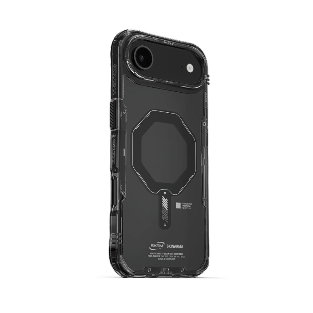 Picture of Apple iPhone Air 6.5 Case | Skinarma Saido Magcharge Drop Protection Case for iPhone Air 6.5 (Black)