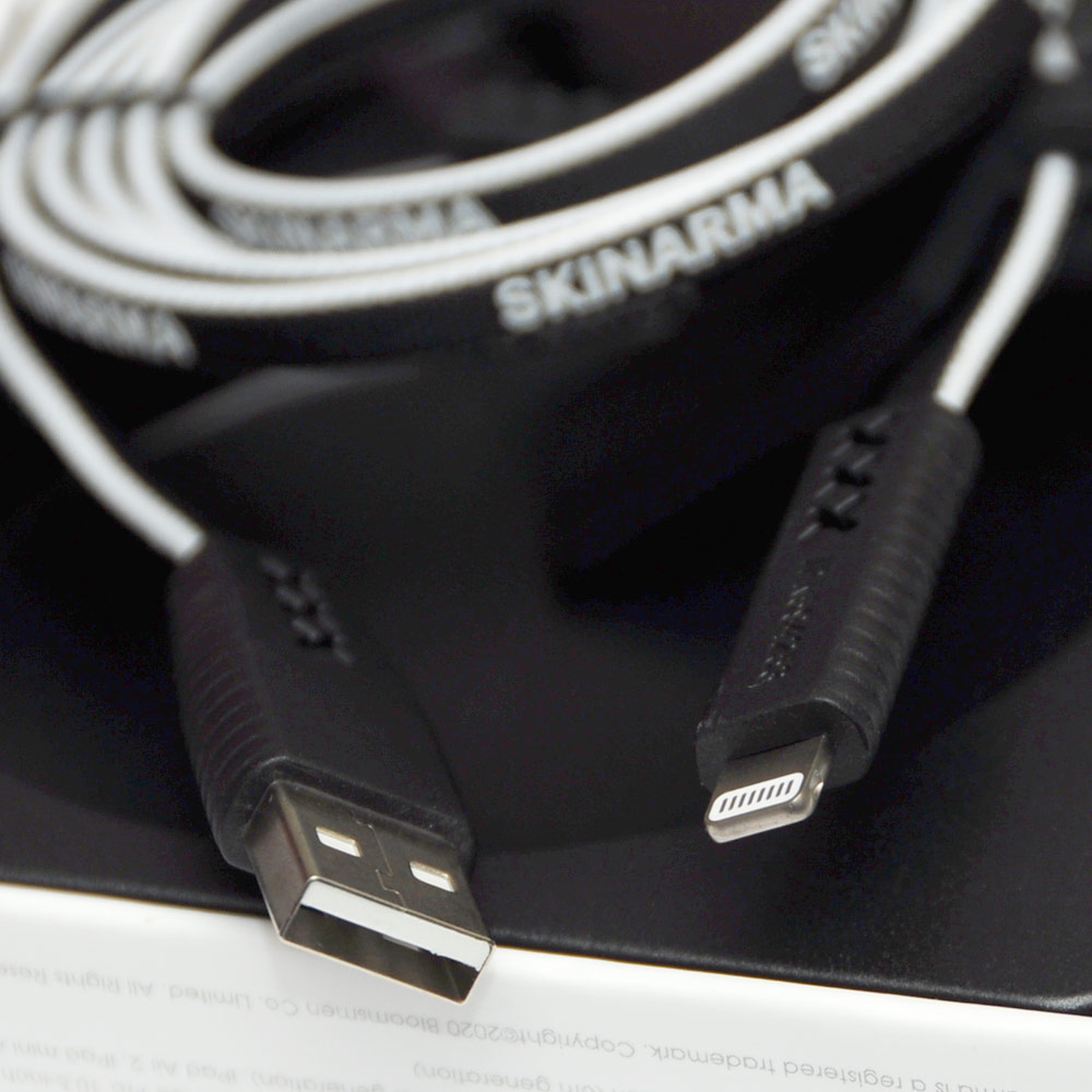 Picture of Skinarma Tenso MFI Certified 3A Rapid Charge and Sync Lightning Cable 120CM (White)