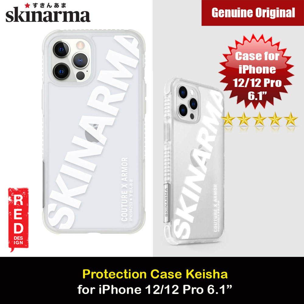 Picture of Skinarma Keisha Series Four Corner Drop Protection Case for iPhone 12 iPhone 12 Pro 6.1 (Transparent White) Apple iPhone 12 6.1- Apple iPhone 12 6.1 Cases, Apple iPhone 12 6.1 Covers, iPad Cases and a wide selection of Apple iPhone 12 6.1 Accessories in Malaysia, Sabah, Sarawak and Singapore 