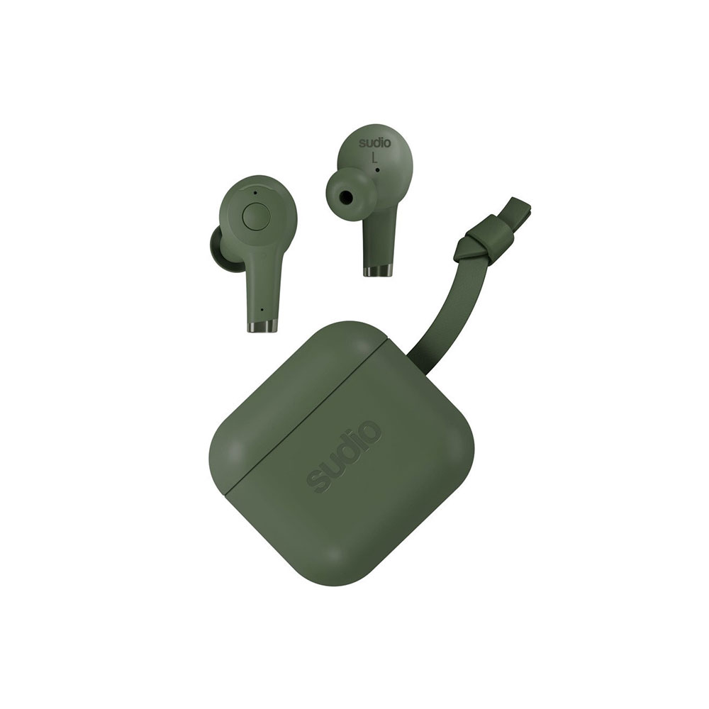 Picture of Sudio ETT Wireless Charge TWS True Wireless Bluetooth Earbuds (Green)