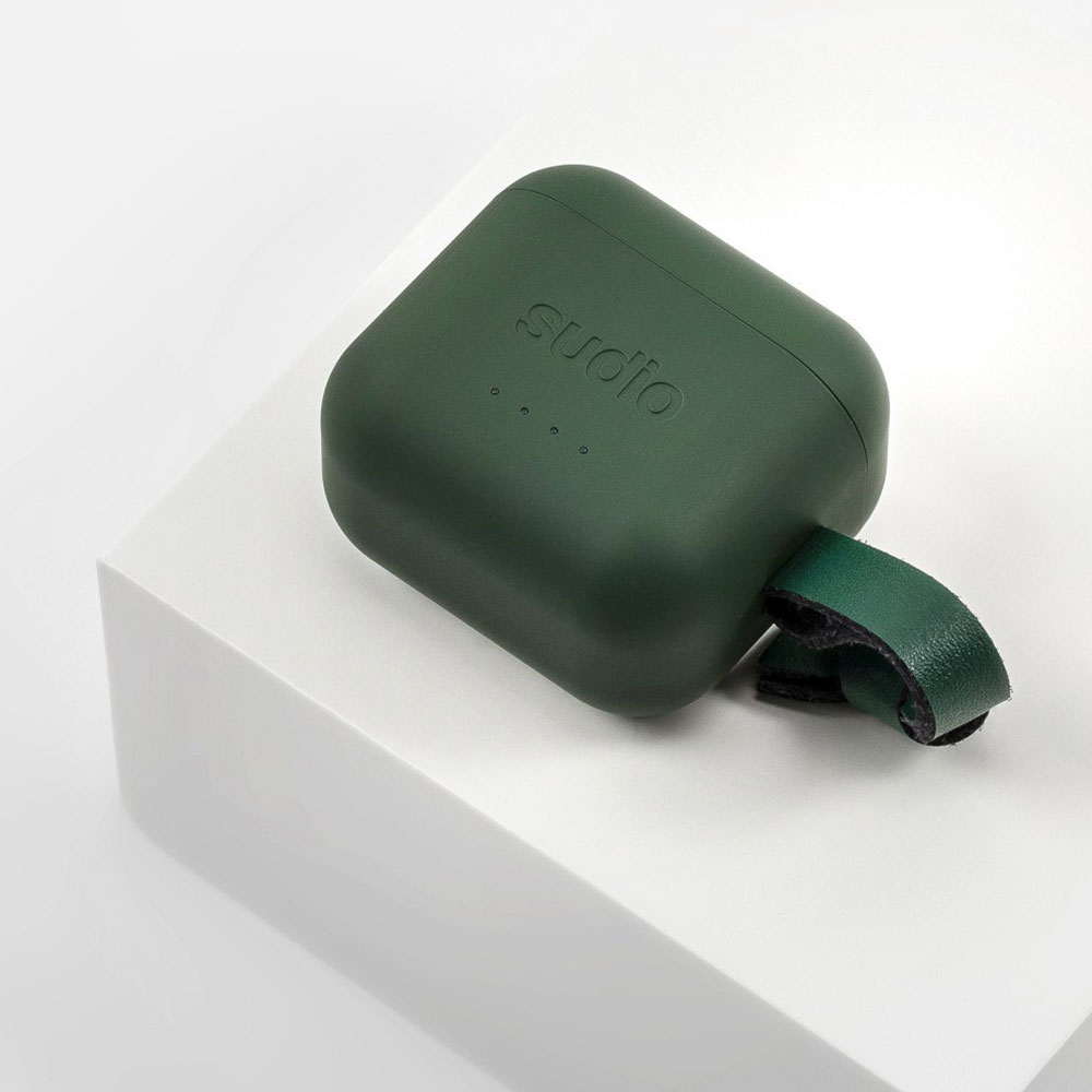 Picture of Sudio ETT Wireless Charge TWS True Wireless Bluetooth Earbuds (Green)