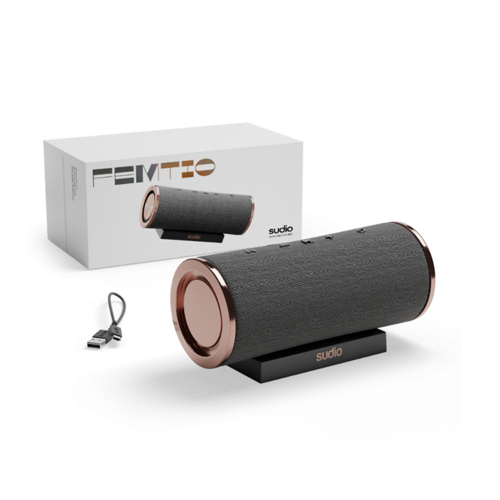 Picture of Sudio FEMTIO Wireless Bluetooth Speaker (ANTHRACITE)