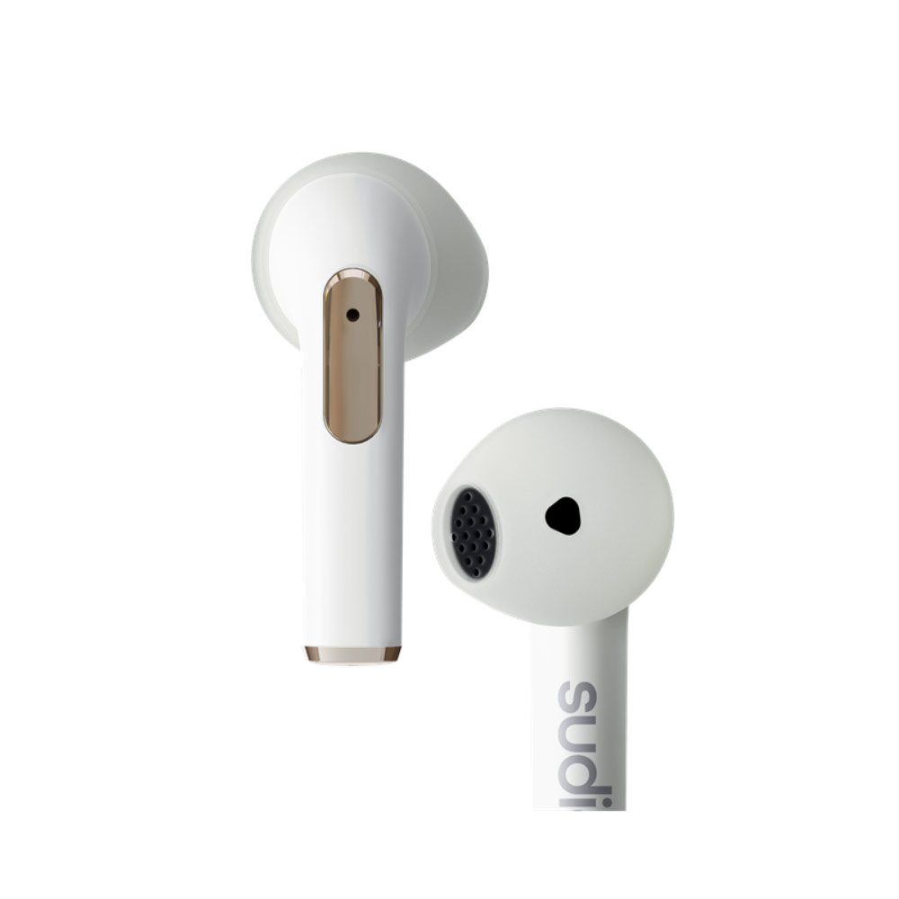 Picture of Apple iPhone 14 Pro Max 6.7  | Sudio N2 TWS True Wireless Bluetooth Earbuds Earphone Bluetooth V5.2 Splash Proof (White)