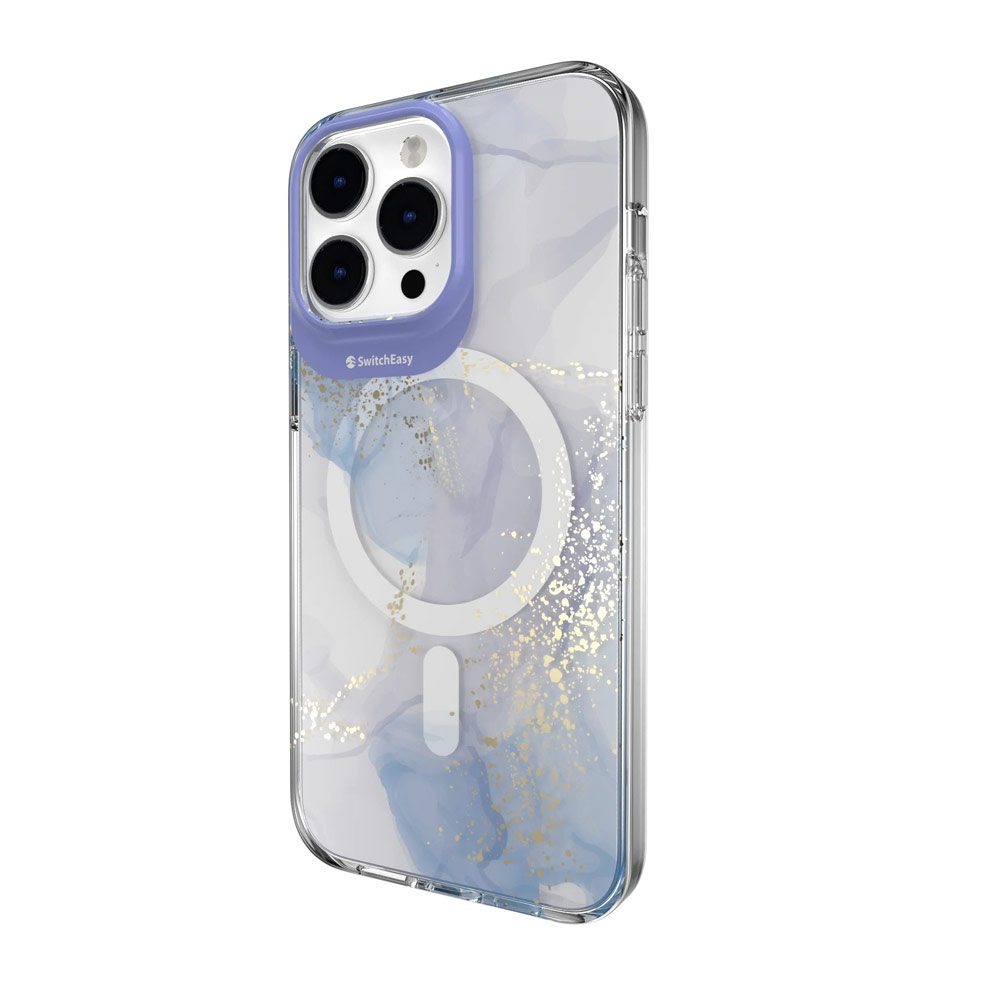 Picture of Apple iPhone 14 Pro 6.1 Case | Switcheasy Artist Double In Mold Decoration Fashionable Magsafe Compatible Case for Apple iPhone 14 Pro 6.1 (Veil)