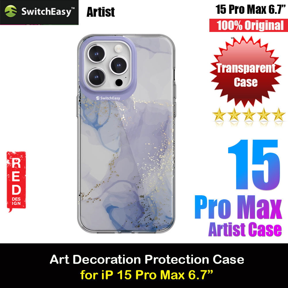 Picture of Switcheasy Artist Double In Mold Decoration Fashionable Case for Apple iPhone 15 Pro Max 6.7 (Veil) Apple iPhone 15 Pro Max 6.7- Apple iPhone 15 Pro Max 6.7 Cases, Apple iPhone 15 Pro Max 6.7 Covers, iPad Cases and a wide selection of Apple iPhone 15 Pro Max 6.7 Accessories in Malaysia, Sabah, Sarawak and Singapore 