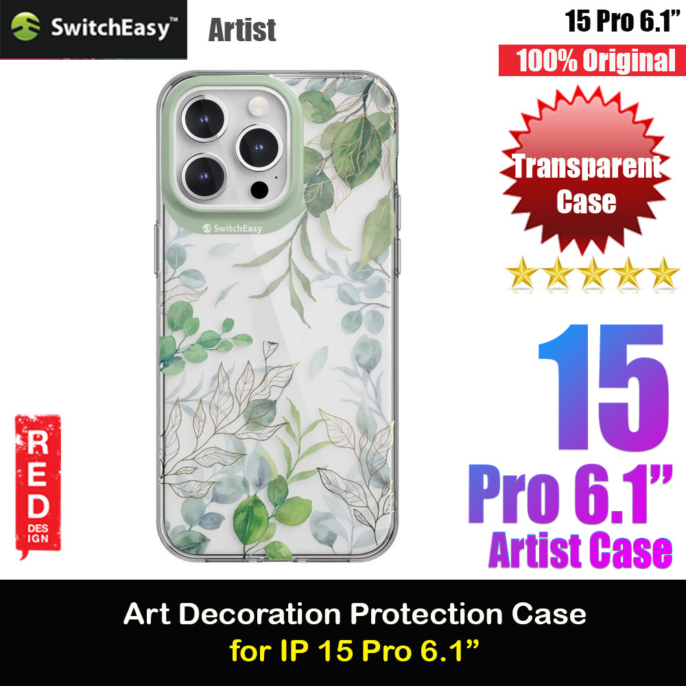 Picture of Switcheasy Artist Double In Mold Decoration Fashionable Case for Apple iPhone 15 Pro 6.1 (Verde Green) Apple iPhone 15 Pro 6.1- Apple iPhone 15 Pro 6.1 Cases, Apple iPhone 15 Pro 6.1 Covers, iPad Cases and a wide selection of Apple iPhone 15 Pro 6.1 Accessories in Malaysia, Sabah, Sarawak and Singapore 