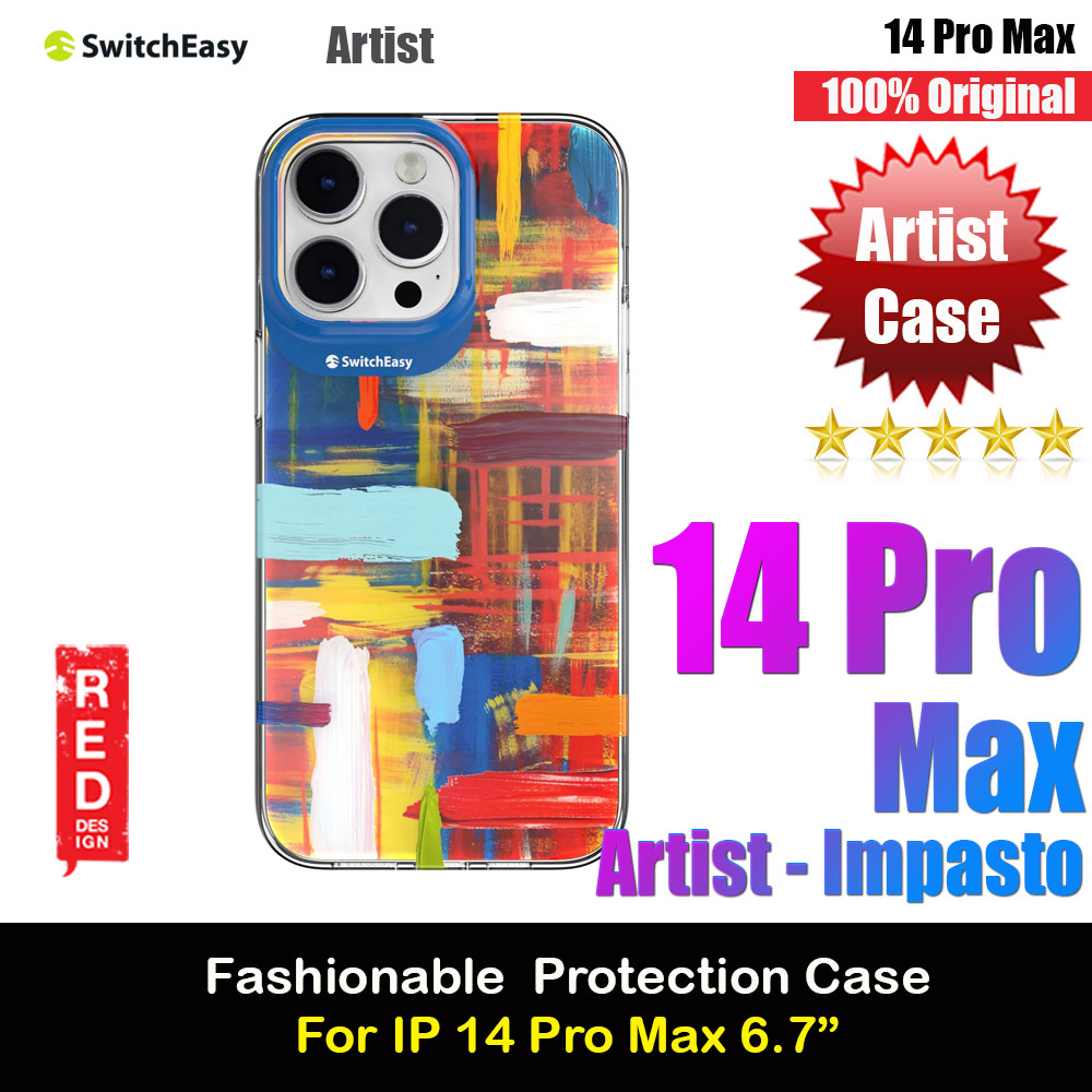 Picture of Switcheasy Artist Double In Mold Decoration Fashionable Case for Apple iPhone 14 Pro Max 6.7 (Impesto) Apple iPhone 14 Pro Max 6.7- Apple iPhone 14 Pro Max 6.7 Cases, Apple iPhone 14 Pro Max 6.7 Covers, iPad Cases and a wide selection of Apple iPhone 14 Pro Max 6.7 Accessories in Malaysia, Sabah, Sarawak and Singapore 