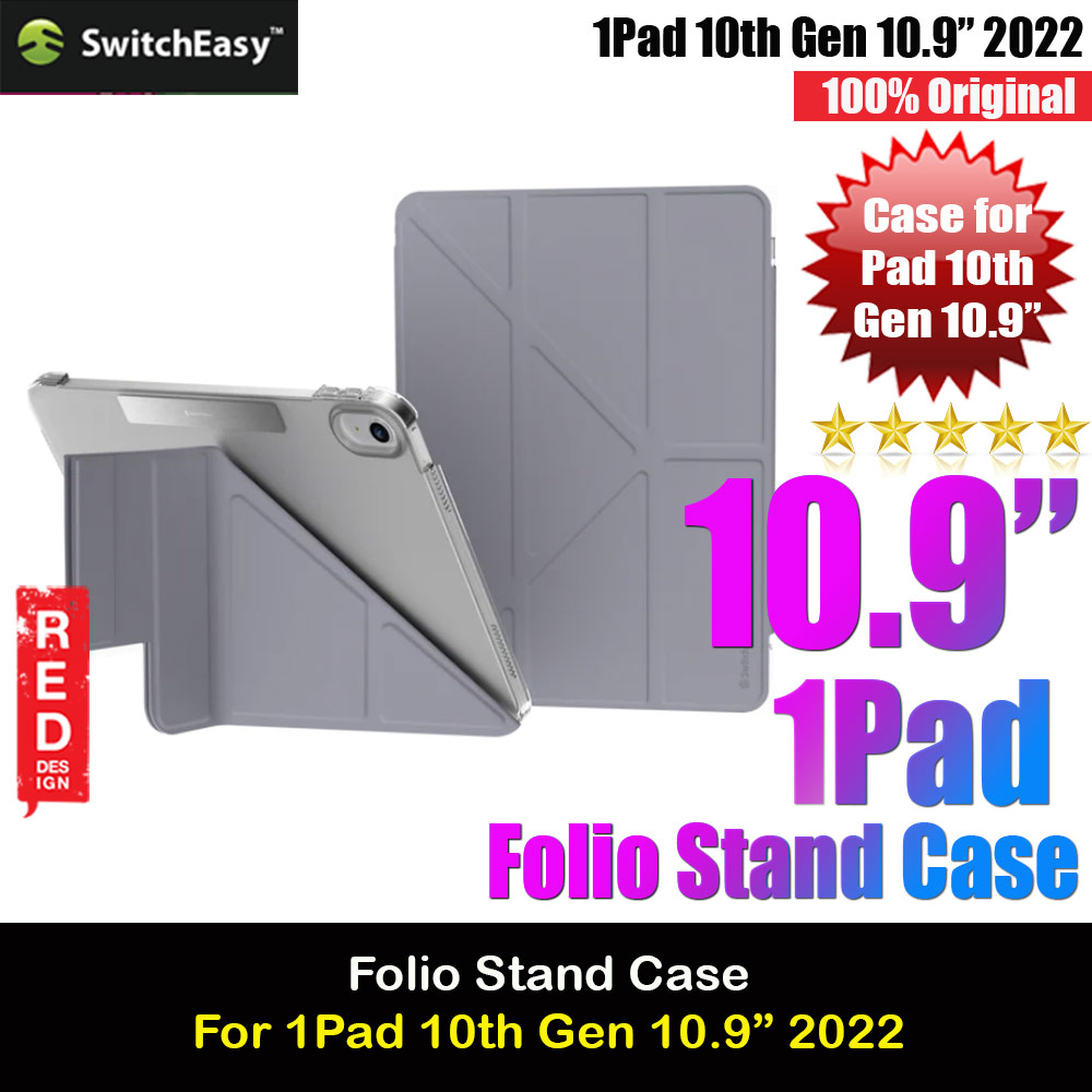 Picture of Switcheasy Folio Flexi Folding Flip Cover Stand Protective Clear Case for iPad 10.9" 10th Gen 2022 (Alaskan Blue) Apple iPad 10th Gen 10.9\" 2022- Apple iPad 10th Gen 10.9\" 2022 Cases, Apple iPad 10th Gen 10.9\" 2022 Covers, iPad Cases and a wide selection of Apple iPad 10th Gen 10.9\" 2022 Accessories in Malaysia, Sabah, Sarawak and Singapore 