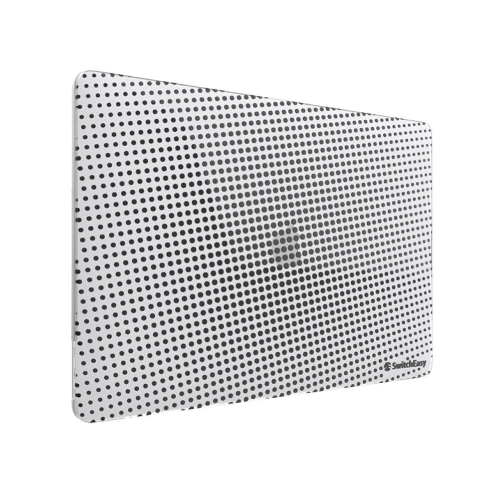 Picture of Apple MacBook Air 13\" 2020 Case | Switcheasy Protective Case with Heat Disbursement Vent for Apple Macbook Air 13" 2018 2019 2020 (Polka Dot Ice)