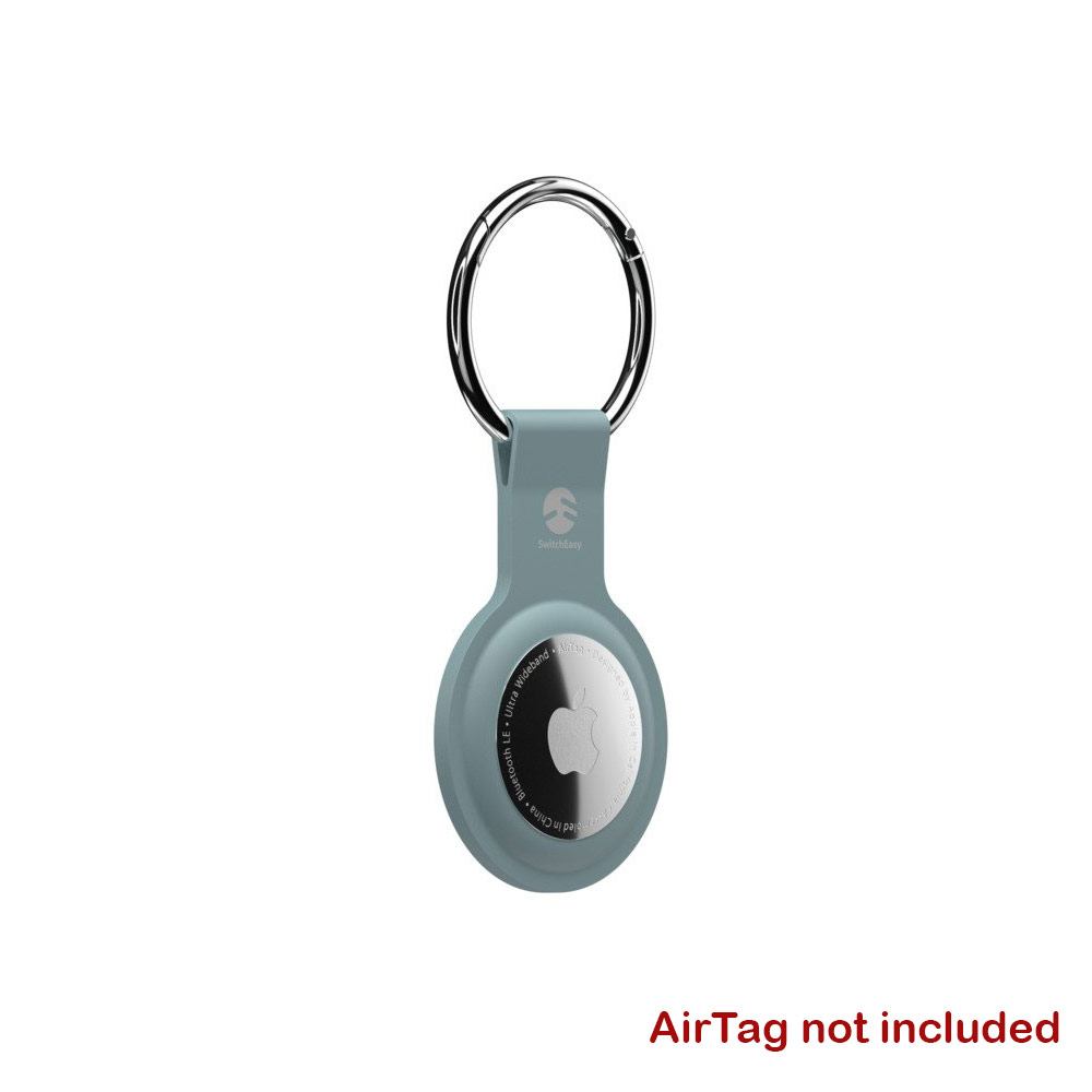 Picture of Apple Air Tag  | Switcheasy Skin Silicone Keyring for Apple AirTag (Exquisite Blue)