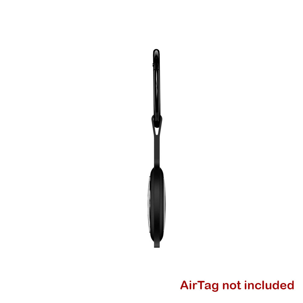 Picture of Apple Air Tag  | Switcheasy Skin Silicone Keyring for Apple AirTag (Black)
