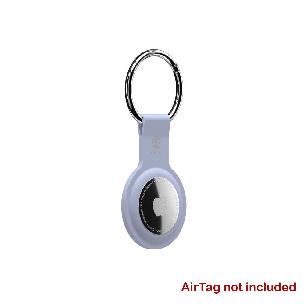 Picture of Apple Air Tag  | Switcheasy Skin Silicone Keyring for Apple AirTag (Lilac)