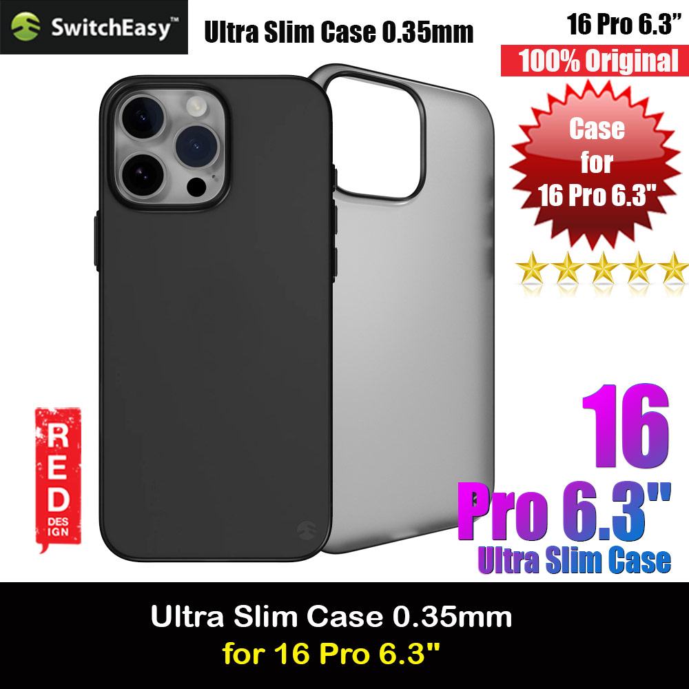 Picture of Switcheasy 0.35mm Ultra Slim Thin Case for  iPhone 16 Pro  6.3 (Ash) Apple iPhone 16 Pro 6.3- Apple iPhone 16 Pro 6.3 Cases, Apple iPhone 16 Pro 6.3 Covers, iPad Cases and a wide selection of Apple iPhone 16 Pro 6.3 Accessories in Malaysia, Sabah, Sarawak and Singapore 