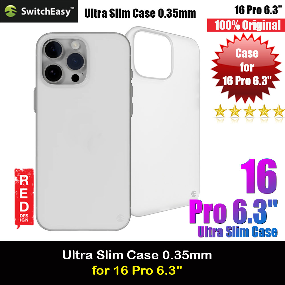 Picture of Switcheasy 0.35mm Ultra Slim Thin Case for  iPhone 16 Pro  6.3 (Foggy White) Apple iPhone 16 Pro 6.3- Apple iPhone 16 Pro 6.3 Cases, Apple iPhone 16 Pro 6.3 Covers, iPad Cases and a wide selection of Apple iPhone 16 Pro 6.3 Accessories in Malaysia, Sabah, Sarawak and Singapore 