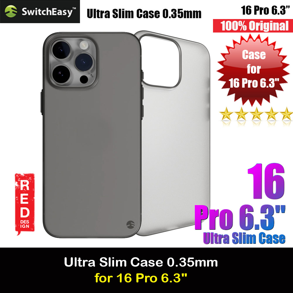 Picture of Switcheasy 0.35mm Ultra Slim Thin Case for  iPhone 16 Pro  6.3 (Titanium) Apple iPhone 16 Pro 6.3- Apple iPhone 16 Pro 6.3 Cases, Apple iPhone 16 Pro 6.3 Covers, iPad Cases and a wide selection of Apple iPhone 16 Pro 6.3 Accessories in Malaysia, Sabah, Sarawak and Singapore 