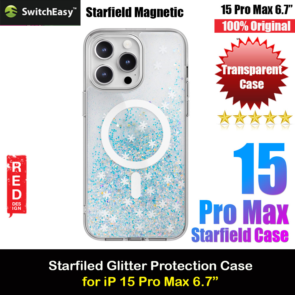 Picture of Switcheasy Starfield 3D Decoration Fashionable Magsafe Compatible Case for Apple iPhone 15 Pro Max 6.7 (Frozen) Apple iPhone 15 Pro Max 6.7- Apple iPhone 15 Pro Max 6.7 Cases, Apple iPhone 15 Pro Max 6.7 Covers, iPad Cases and a wide selection of Apple iPhone 15 Pro Max 6.7 Accessories in Malaysia, Sabah, Sarawak and Singapore 