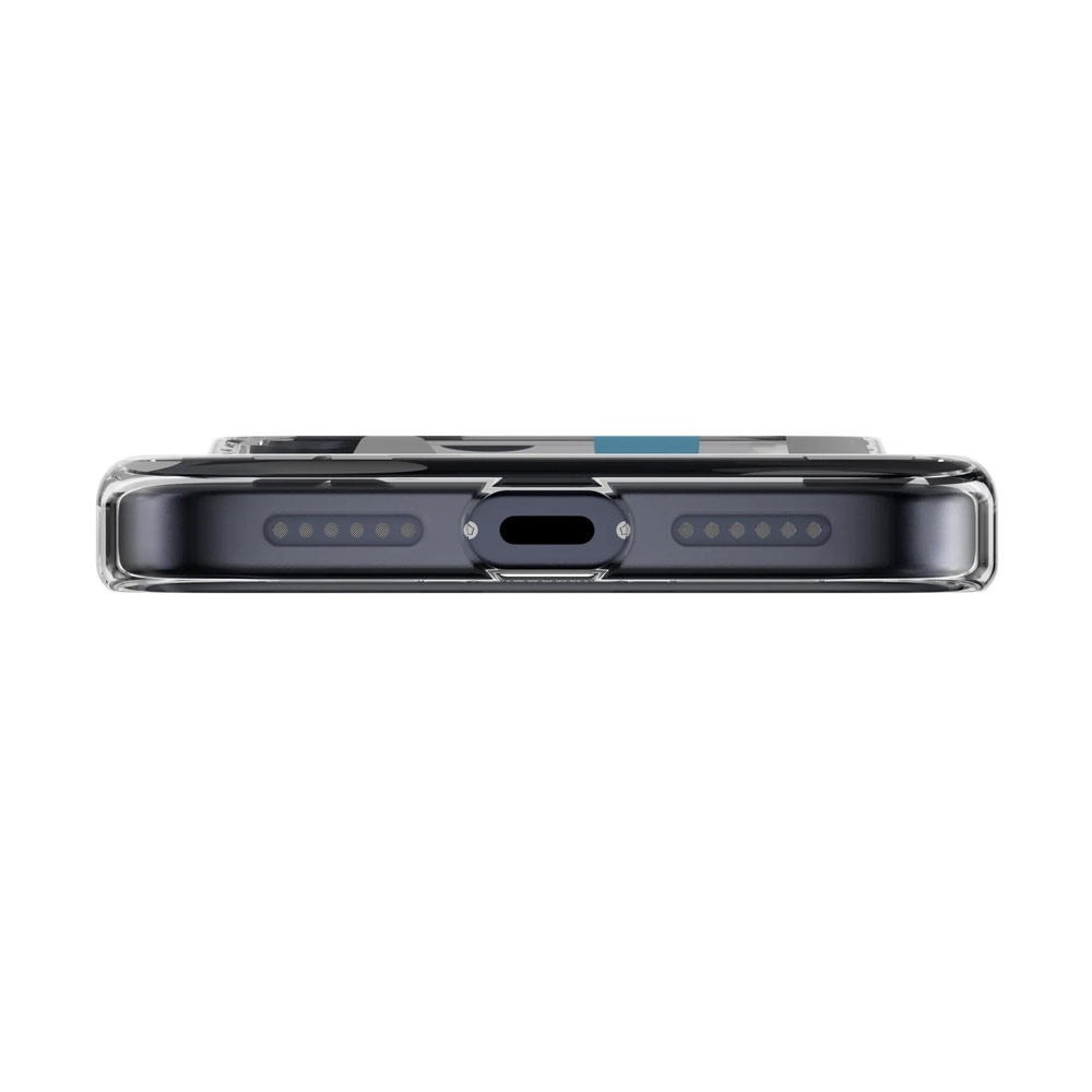 Picture of Apple iPhone 17 Pro Max 6.9 Case | Switcheasy FleurM M 3D Flower Fashionable Magsafe Compatible Case for iPhone 17 Pro Max 6.9 (Blue Gray)